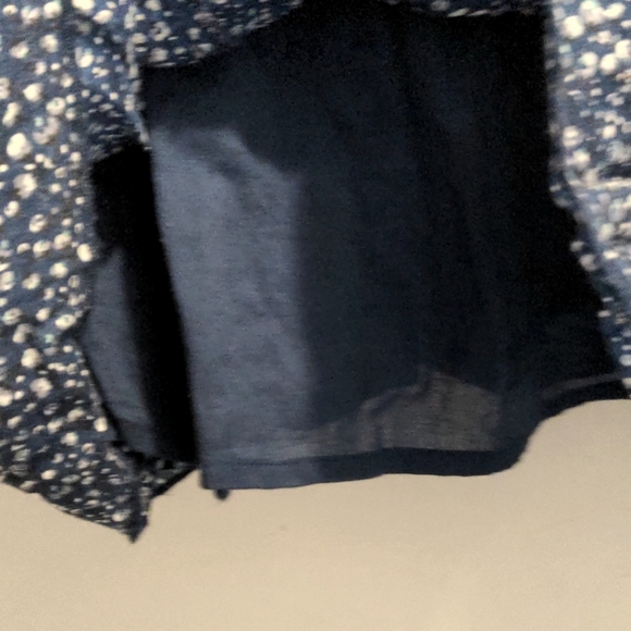 Old Navy Blue Tiered Strapless Dress Size Medium - Picture 2 of 3